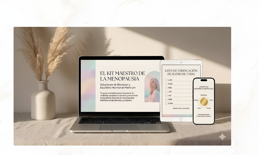 El Kit maestro de la menopausia: Recupera tu energía y sueño en 7 Días